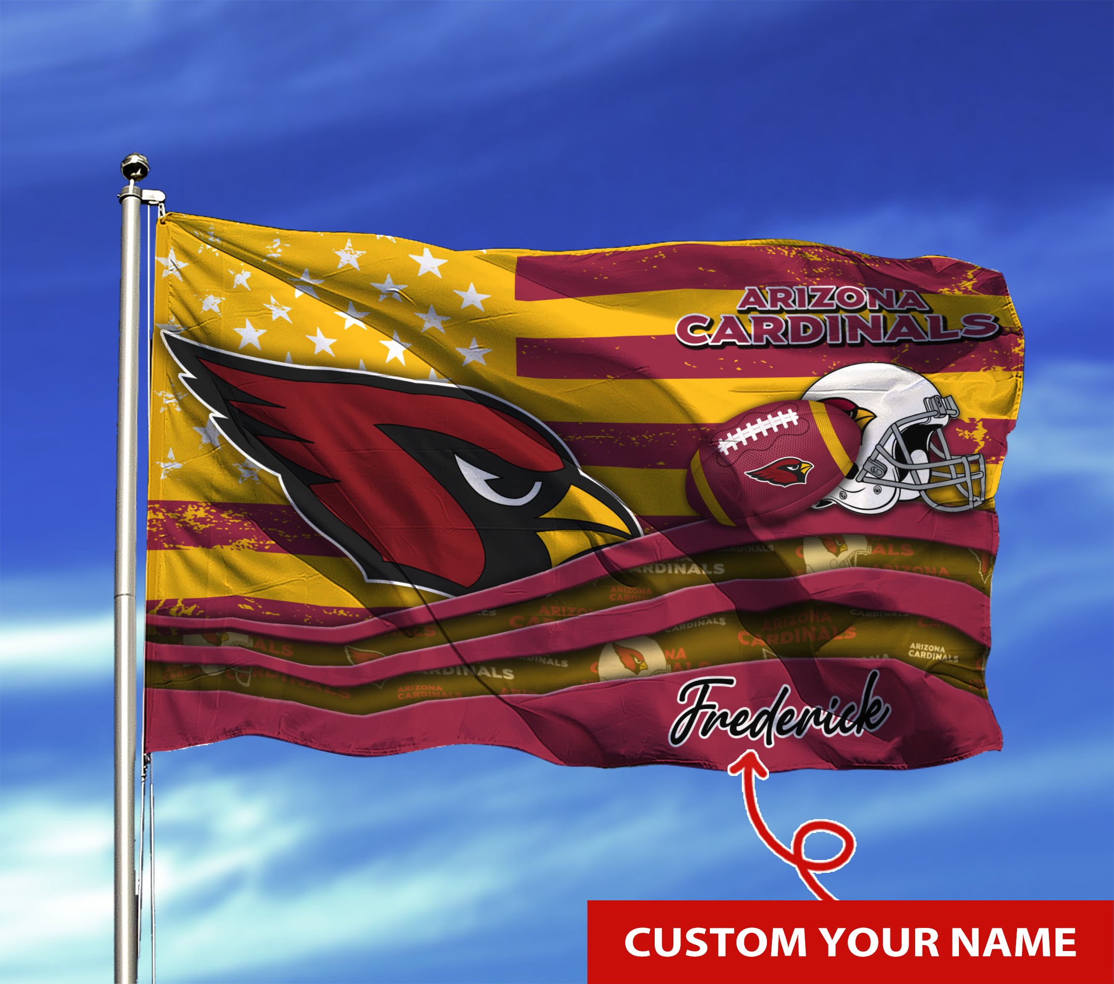 Arizona Cardinals Custom Flag3x5ft For This Season TU26897